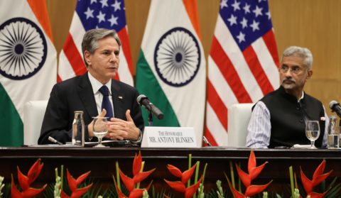 Blinken reforça papel da Índia como centro estratégico das relações internacionais