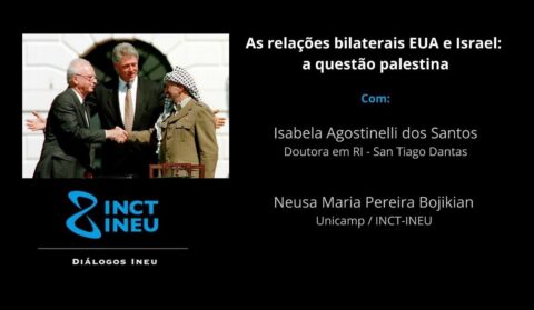 Diálogos INEU: Relações bilaterais EUA-Israel e a questão palestina