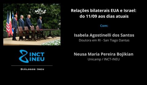 Diálogos INEU – Relações bilaterais EUA-Israel: do 11 de Setembro aos dias atuais