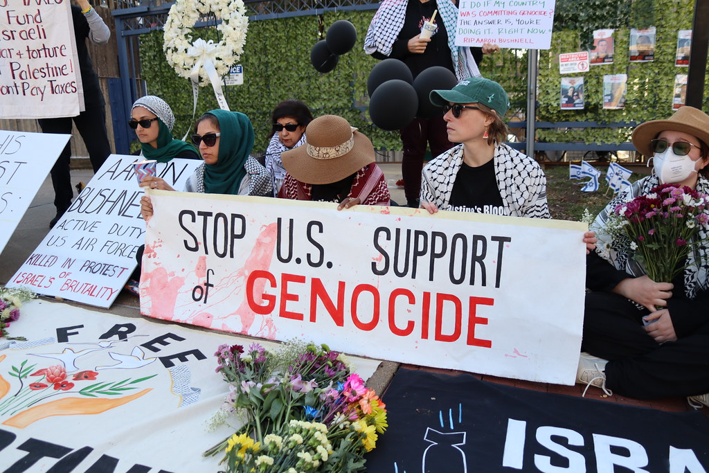 Que se chamem as coisas pelos nomes: a morte de Aaron Bushnell e os protestos pró-Palestina