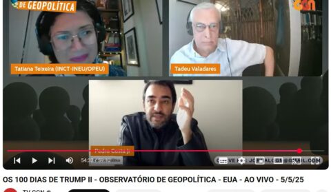 Editora do OPEU estreia como colunista fixa do Observatório de Geopolítica, da TV GGN