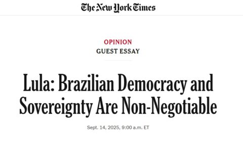 Análise do artigo de Lula no The New York Times 