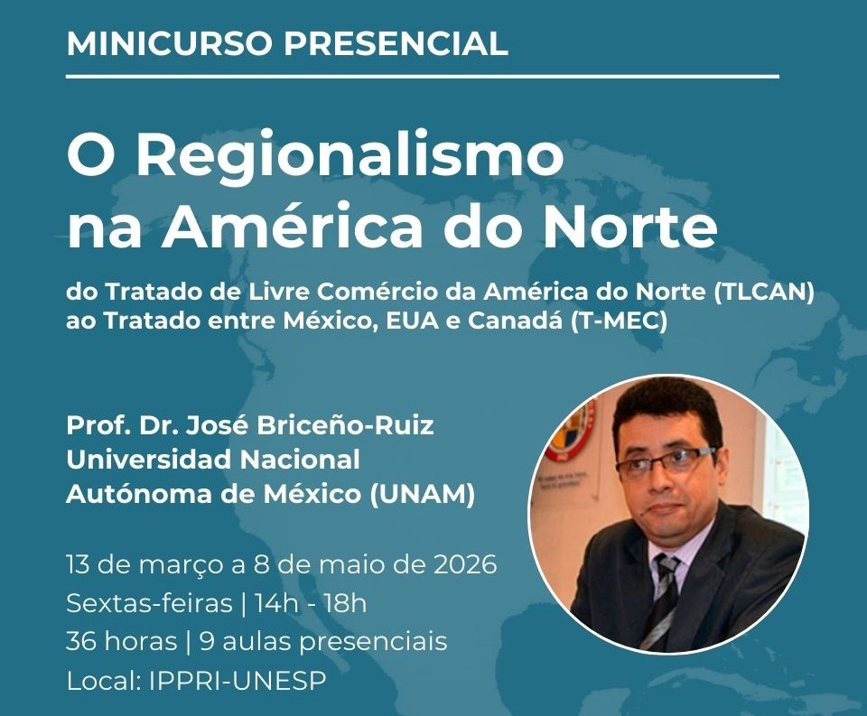 PPGRI San Tiago Dantas abre inscrições para minicurso ‘Regionalismo na América do Norte’