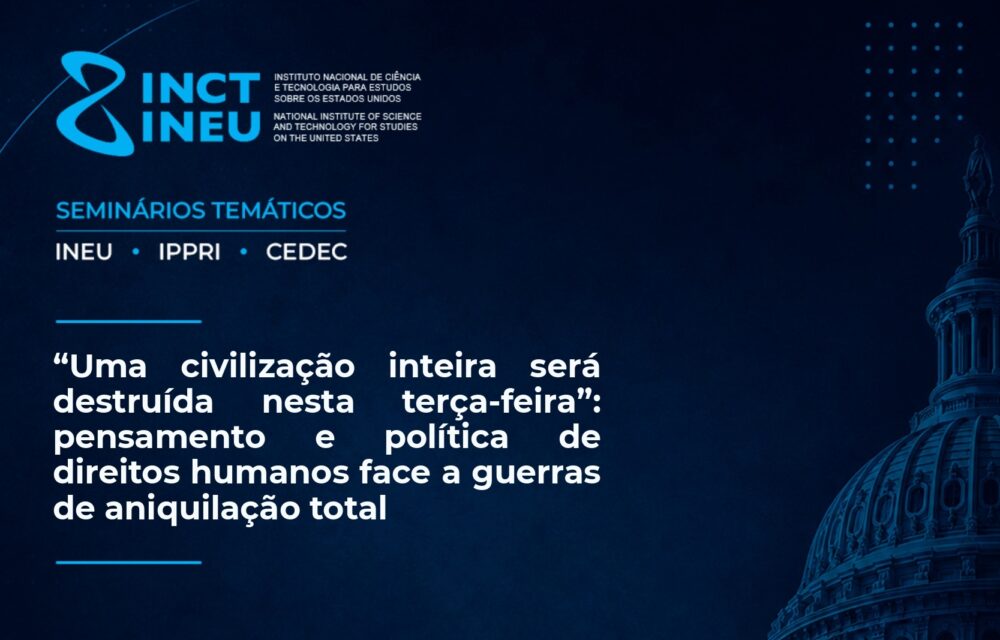 INCT-INEU, Ippri e Cedec convidam para seminário sobre direitos humanos com prof. Andrei Koerner
