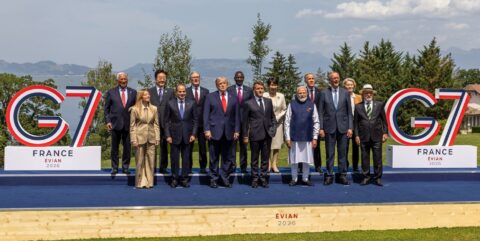 Lá e de volta outra vez? Donald Trump e a cúpula do G7 em Évian 