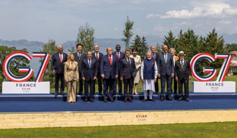 Lá e de volta outra vez? Donald Trump e a cúpula do G7 em Évian 