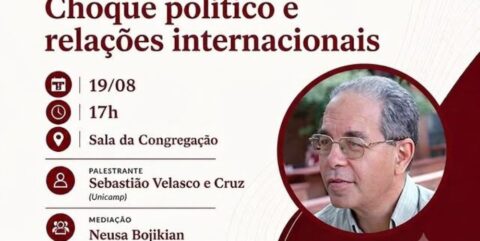 Agenda INCT-INEU: palestra 'A volta de Trump', com prof. Sebastião Velasco e Cruz, em São Paulo