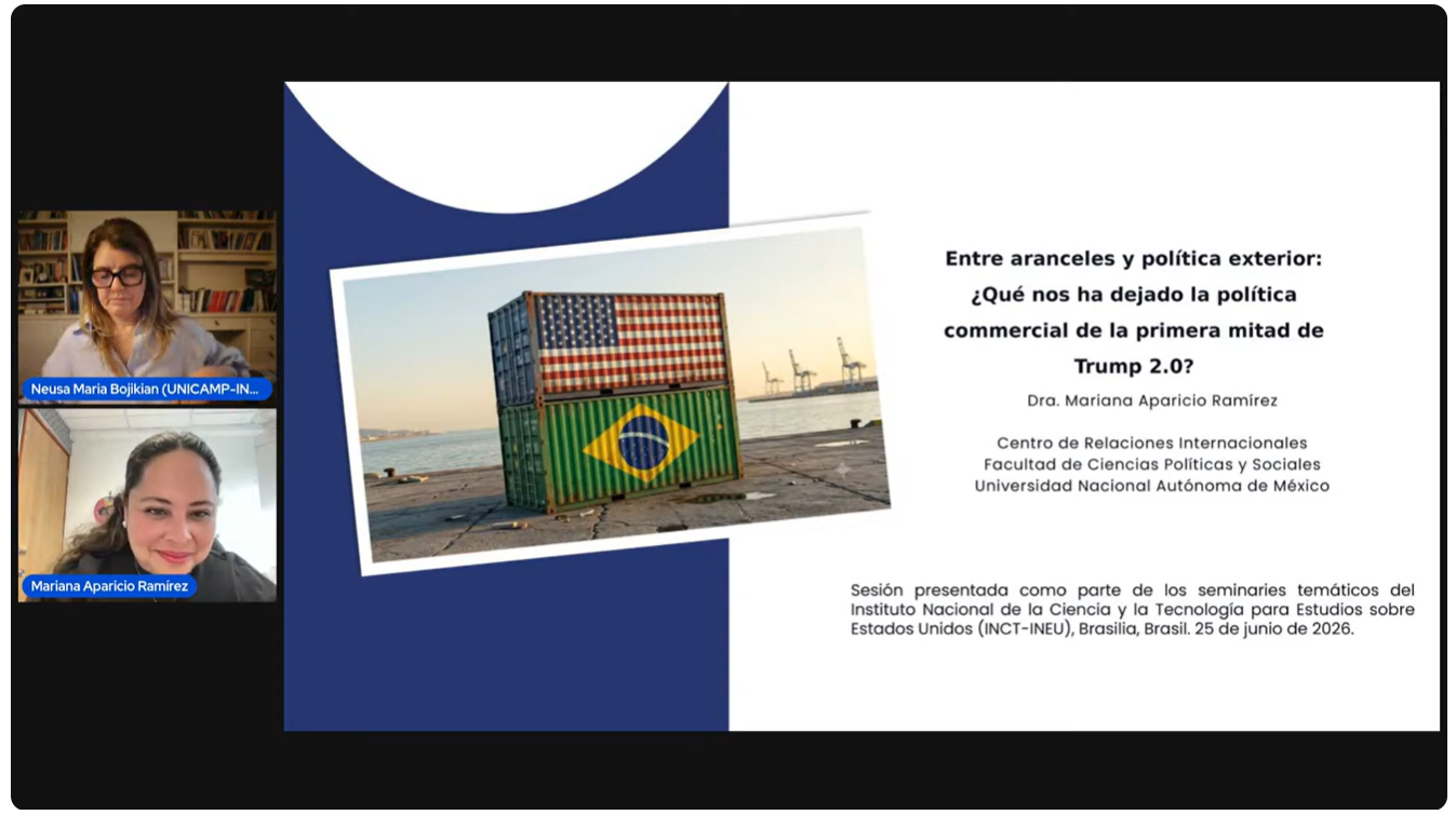 Seminário Temático – ¿Qué nos ha dejado la política comercial de la primera mitad de Trump 2.0?